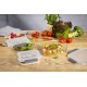 Hermeticos Porta Alimentos Vidrio Set-3 -