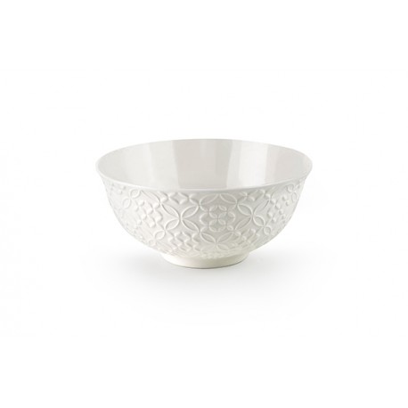 Bol Ceramica Jardin White 16x7,3 Cm