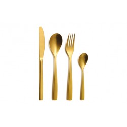 Cuberteria 24 Piezas Bcn Oro