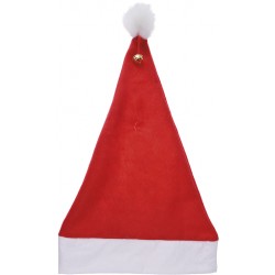 Gorro Navidad Con Cascabel 30x40 Cm