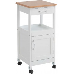 Verdulero Coc 76x37x37cm Mad Bl 1 Puerta+1cajón Kit Closet