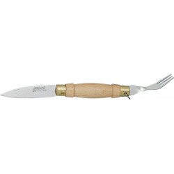 Navaja Con Tenedor Inox Hoja 6 Cm -