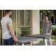 Mesa Jard 160a240mt Exten Keter Blanco/capuchino Harmony 228