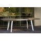 Mesa Jard 160a240mt Exten Keter Blanco/capuchino Harmony 228