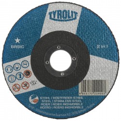 Disco Desbaste Acero/inox Basic 230 X 6 X 22 Tyrolit
