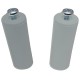 Tope Persiana 40mm 2u Gris 40mm