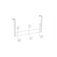 Percha Sobrepuerta Blanca 6 Bolas Blancas Nesu