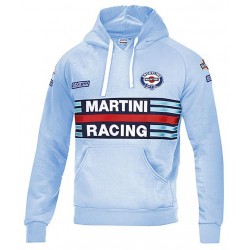 Sudadera Capucha Azul Celeste Martini L