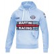 Sudadera Capucha Azul Celeste Martini Xxl