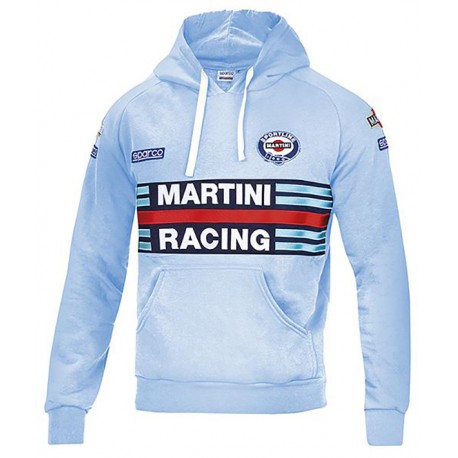 Sudadera Capucha Azul Celeste Martini Xxl