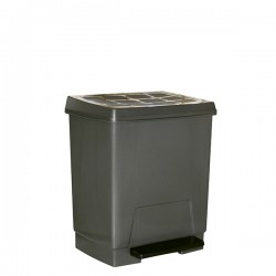 Cubo Pedal Classic Metal 23 L