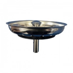Rejilla Valvula Cesta Inox Vastago/metalico 1 1/2'