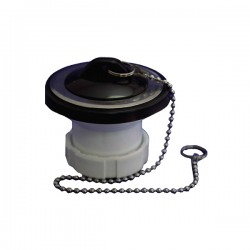 Valvula Lavabo/bide T-61 70 Mm Con Cadena 1 1/4
