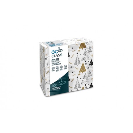 Servilletas Xmas Tree 50u 40x40