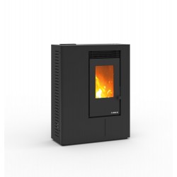 Estufa De Pellet Wells 10,6 Kw Negro Karmek