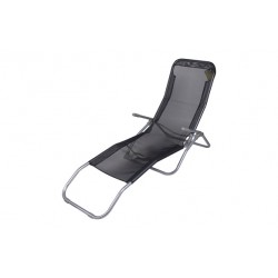 Tumbona Acero Corfou Negro Import