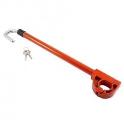 Antirrobo Auto Barra Pedal Volante Con Llave Bottari
