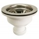 Valvula Cestilla Acero Inox Ø 113 Mm Ø 40 1" 1/2" Crearplast