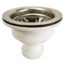 Valvula Cestilla Acero Inox Ø 113 Mm Ø 40 1" 1/2" Crearplast