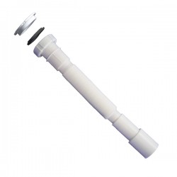 Sifon Extensible Tuerca Loca Con Boca 1 1/2 1/4