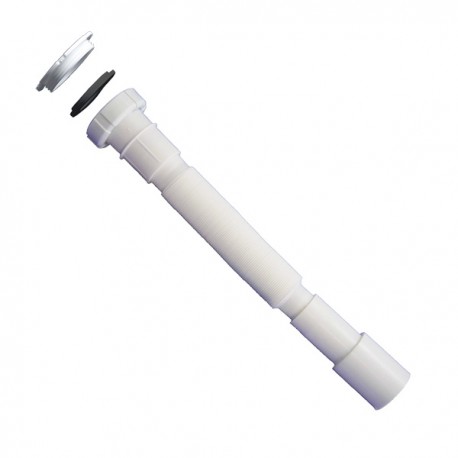 Sifon Extensible Tuerca Loca Con Boca 1 1/2 1/4