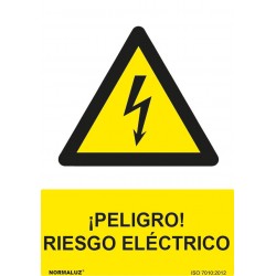 SeÑal Adh Riesgo Electrico 100x150mm