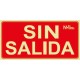 SeÑal Sin Salida Pvc Clase A 320x160mm