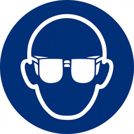 Adh Circular Obligatorio Gafas 9 Cm