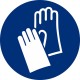Adh Circular Obligatorio Guantes 9 Cm