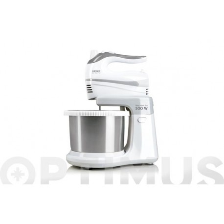 Batidora Amasadora Con Bol Max Mixer Pro 500w Haeger