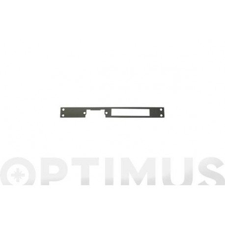 Frontal Placa Larga M Cerradero Electrico Gris Dorcas