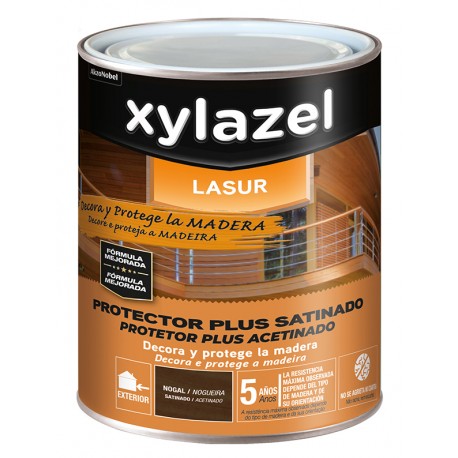 Protector Mad. Lasur Sat Nogal 750 Ml