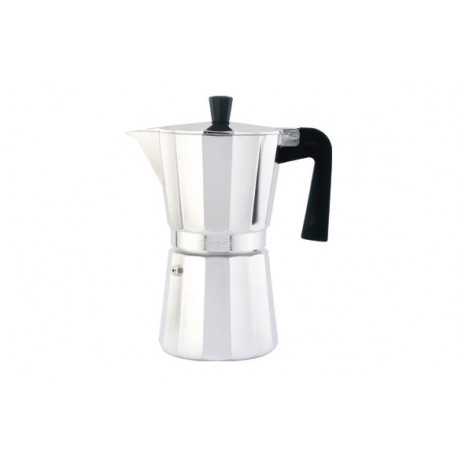 Cafetera Aluminio New Vitro By Oroley 9 Tazas Ambit