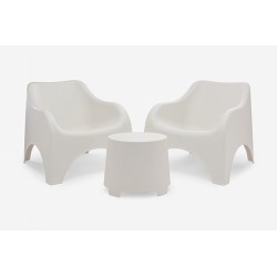 Conjunto Resina Cloud Blanco 79,5x81x76