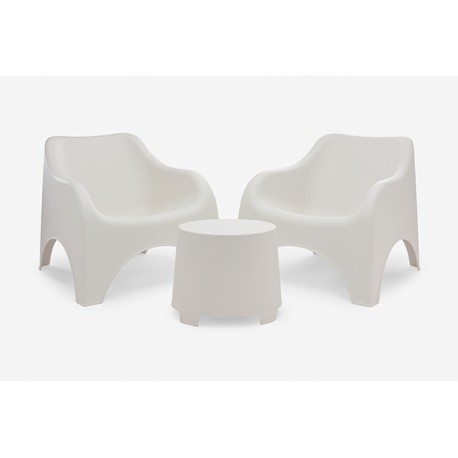 Conjunto Resina Cloud Blanco 79,5x81x76