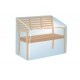 Funda Cubre Banco 165x65x90