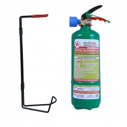 Extintor Ecofire 2ltr A-b-f-l Con Soporte 1,2 L