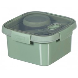 Hermetico C/acc Cuadrado Smart To Go Lunch 1,1 L 16x16x8,8