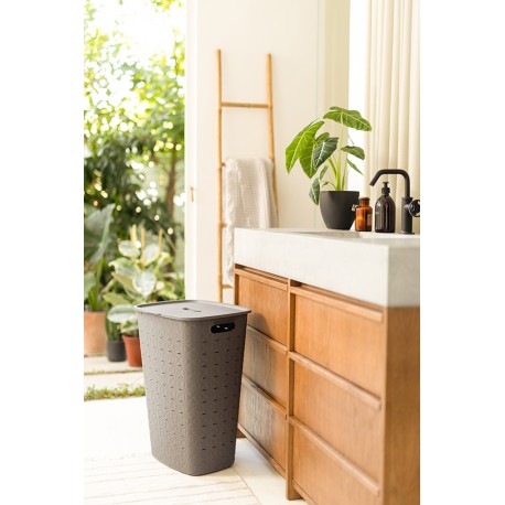 Pongotodo Softex Laundry Hamper 56l Gris 42x31,6x60