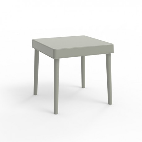Mesa Aux Pp Gris Verdoso Alba 50x50x48cm