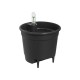 Maceta Autoriego Negra 24 Cm