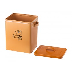 Contenedor Metal Comida Mascotas 12 L