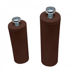 Tope Persiana C/torni. Marron 40mm