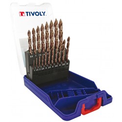 Broca Hss Tsp Din 338 Jg 19pzs 1 - 10 Mm