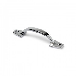 Pomo Negro Mate Zamak 41x20