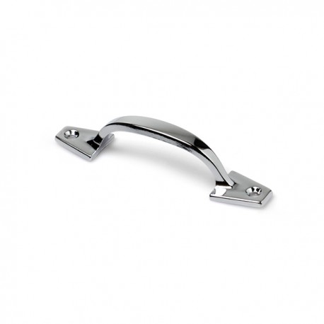 Pomo Negro Mate Zamak 41x20