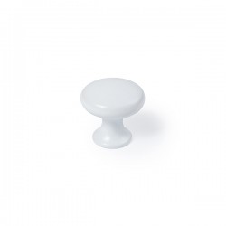 Pomo Porcelana Blanco 44 Mm