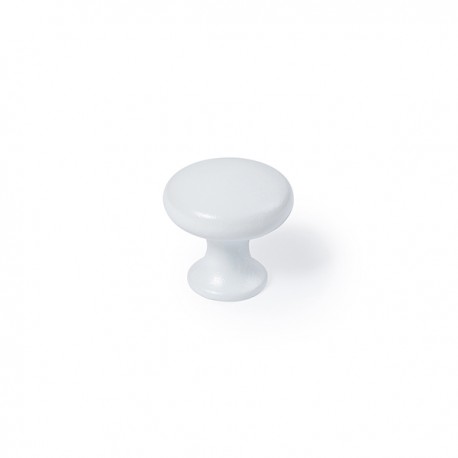 Pomo Porcelana Blanco 44 Mm