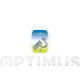 Retenedor Cadena Rt02 85x38mm Latonado Micel