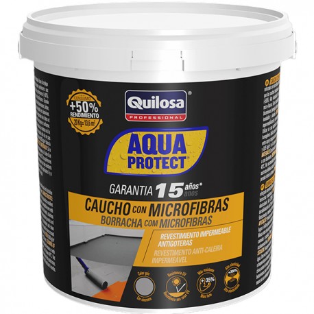 Antigoteras Caucho Con Microfibras Gris 1 Kg